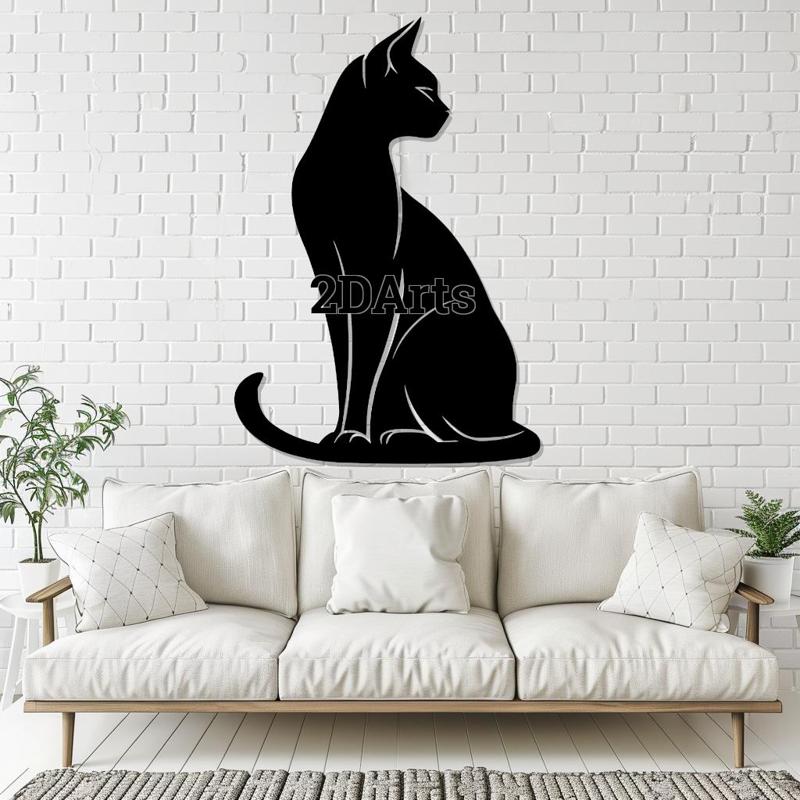 Cat 2D Wall Art/Window Art