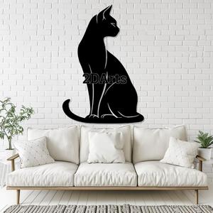 Cat 2D Wall Art/Window Art