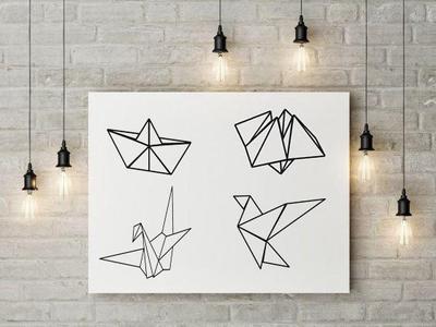 Origami Shapes 2D