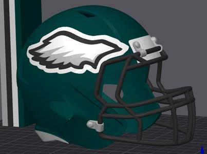Philadelphia Eagles Football Helemt 