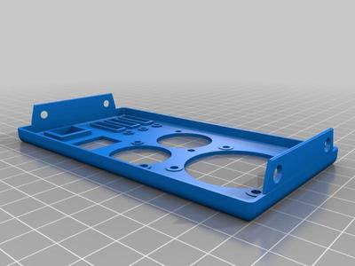 Custom Project Box Power Supply Cover Plate for OWC Mercury Elite Pro