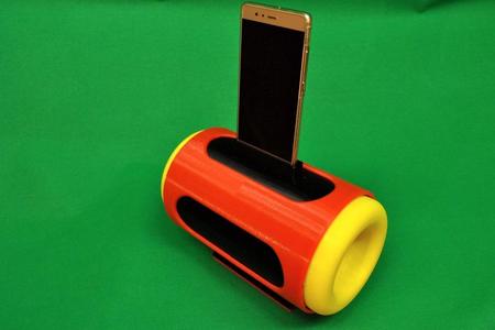 Boombox smartphone speaker