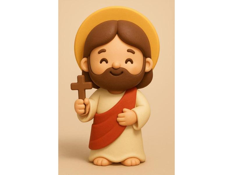 Kid Jesus (Angel/Holy Person/Priest/Father/Monk)  