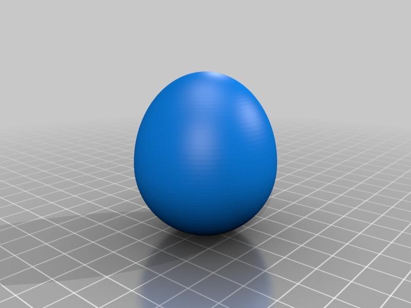 Customizable egg