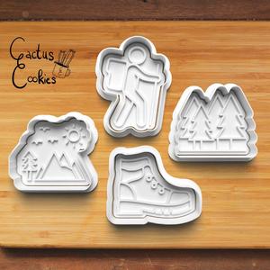 Hiking Cookie Cutter set 0672
