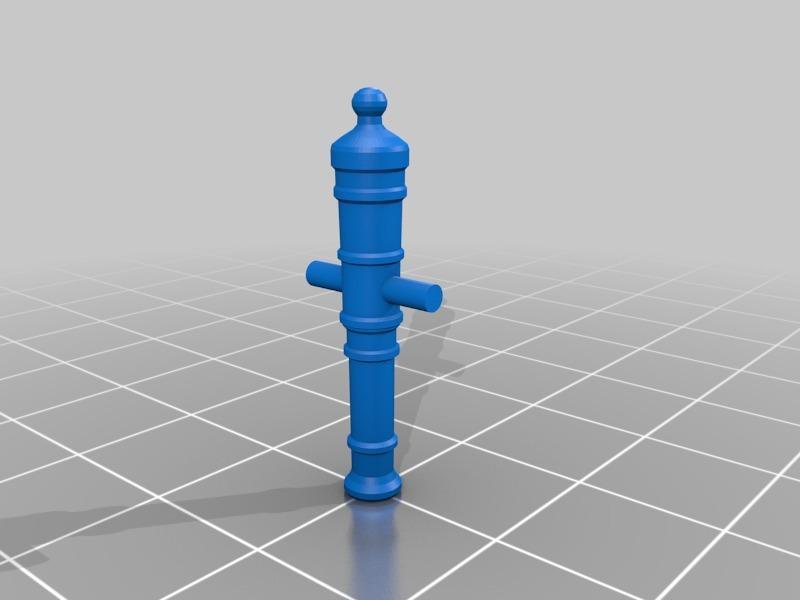 Ship cannon 1:100