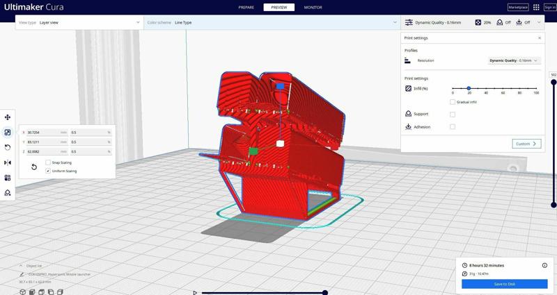 Hypersonic Missile launcher