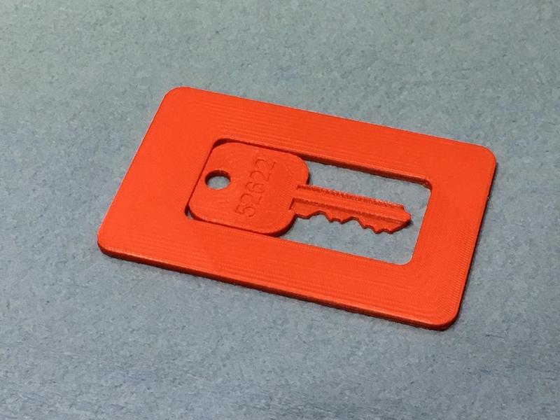 Spare Key Credit Card (Schlage)