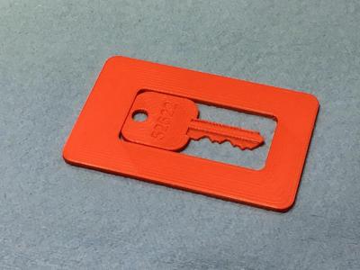 Spare Key Credit Card (Schlage)