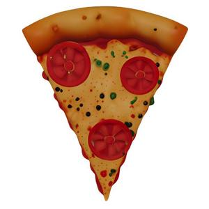 Veggie Pizza Slice