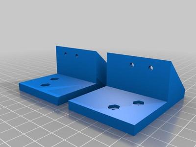 wanhao I3 Tower bracket With 8 mm rod 