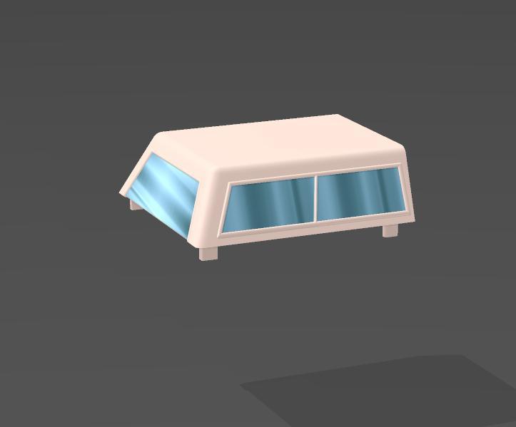 CAMPER FOR PICK UP 1:64