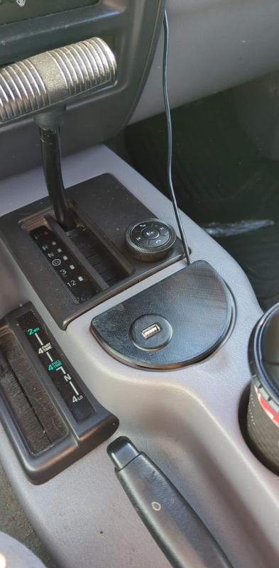 USB Mounted Plug from USB Female Cable