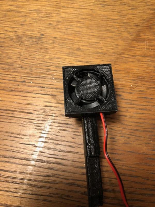 Fan cap for Slim Rostock Max V3/HE280 Fan Shroud, Light Weight