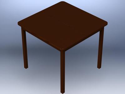 Solid Teak Wood Table