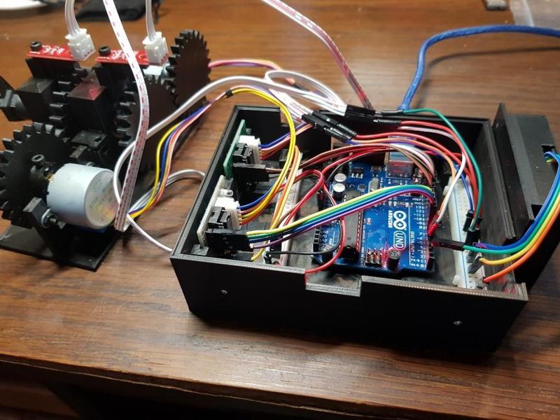Electronic box for Real Tower Clock