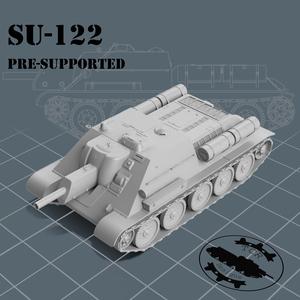 SU-122 - Self Propelled Artillery - Presupported