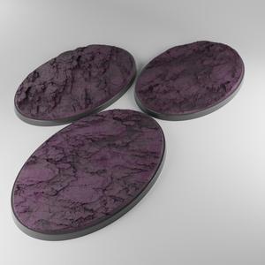 3x 105x70mm base with mountain ground (+toppers)