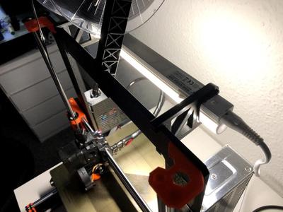  Longer Mount for LED light for Prusa MK3