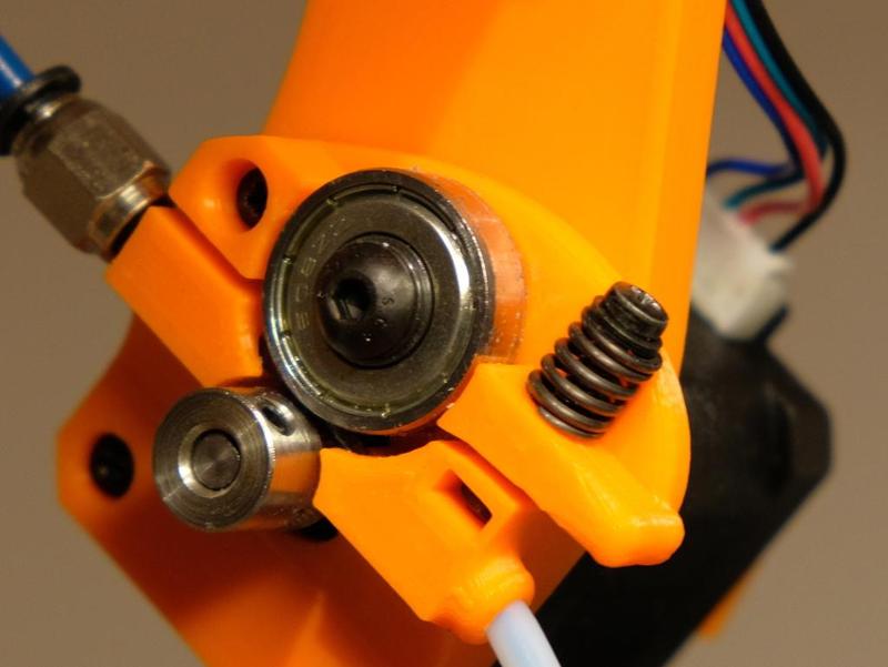 Reinforced Idler with lever for Compact Bowden Extruder