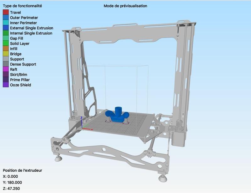 HelloBeePrusa printer for Simplify3D Machine