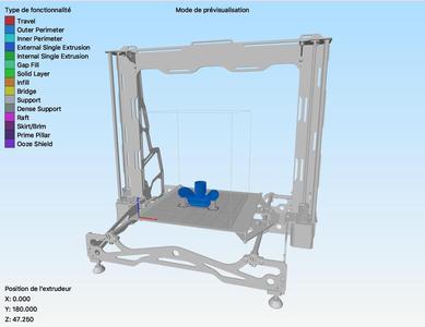 HelloBeePrusa printer for Simplify3D Machine