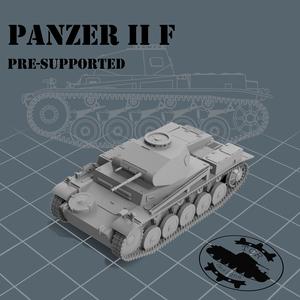 Panzer II F - 1/72 Light Tank - Presupported