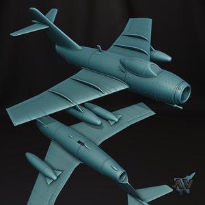 MiG-15 Scale Model 1/144