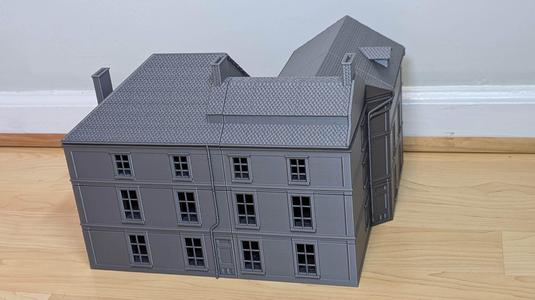 Building - 28mm (Courseulles-sur-Mer, Normandy, Juno beach, D-Day, WW2)