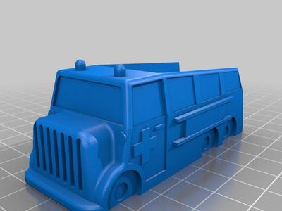 Ambulance for flashpoint + wheels