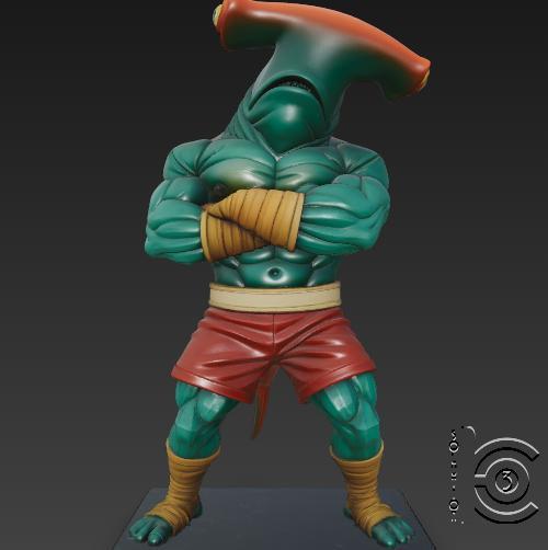 Hammerhead Brawler - Undersea Muscle Champion