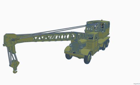 Biederman P1 crane truck
