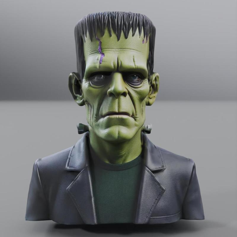 Frankenstein bust