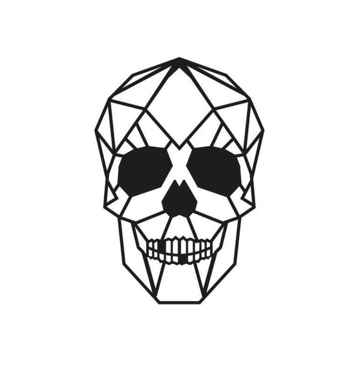 Skull Wall Art-Ornament