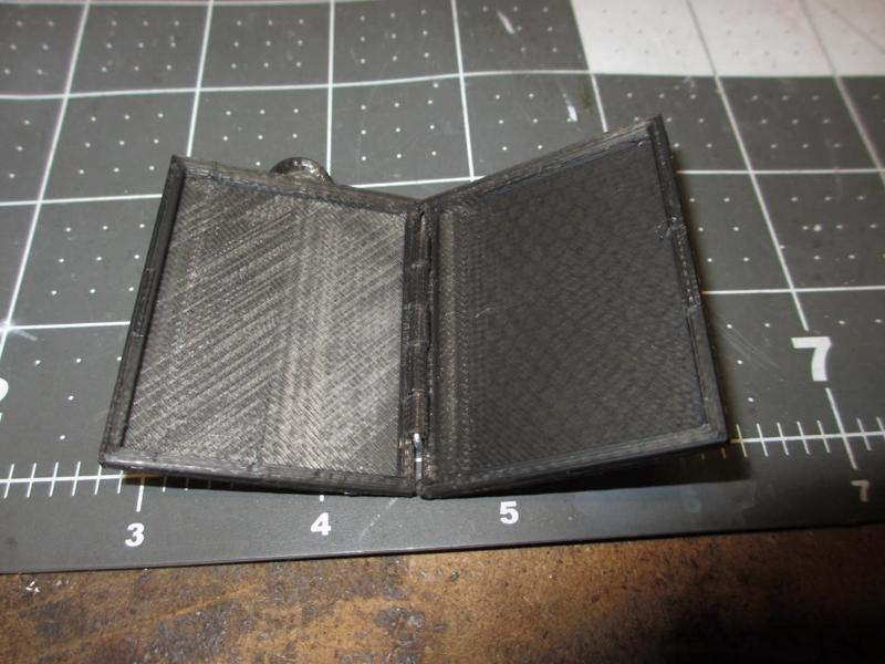 Hinged Square Necklace Locket