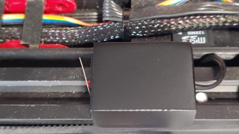 Ender Y End Stop Switch Mount With Sliding Cover