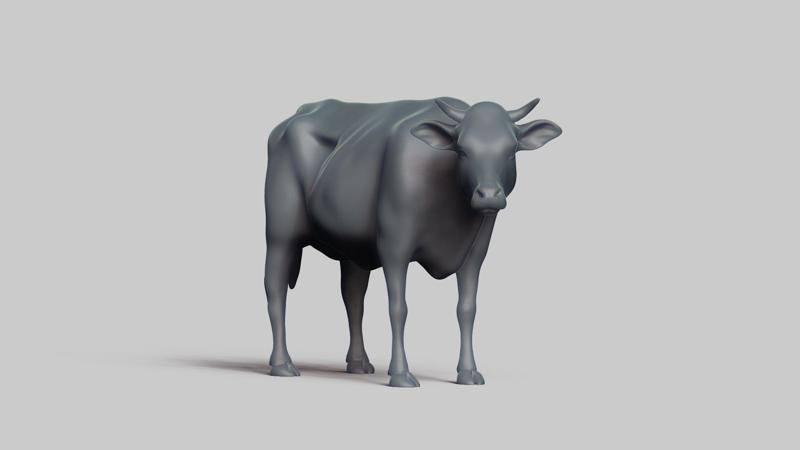 cow pose 01