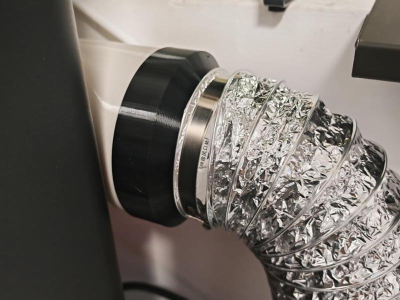 No glue needed  exhaust pipe, vent pipe, air vent pipe 10cm to 8cm 100mm to 80mm 100 to 80