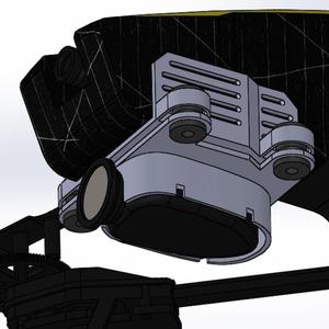 Ar drone 2.0 anti-vibration mount for 808 camera V2.0 (rubbers)