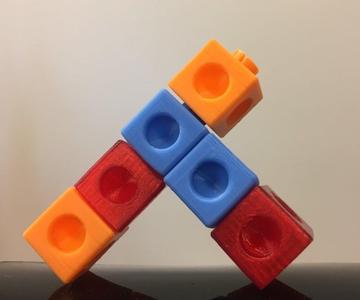 Snap cube, interlocking, math, snap cubes