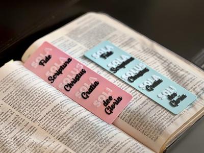 Bookmark of the 5 SOLAS | Jesus