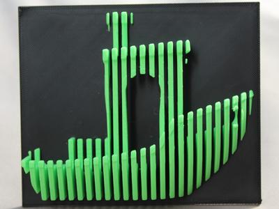 Benchy Layered Sculpture