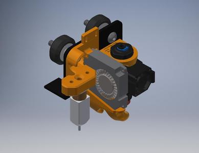 Ender 3 Revo Micro Mount With BLTouch Stock Fan