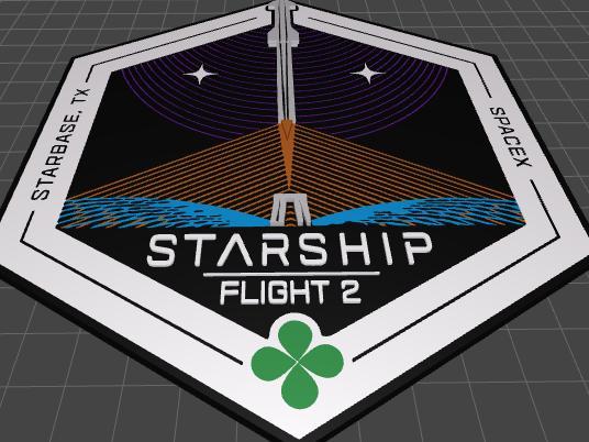 Starship IFT-2 Mission Patch
