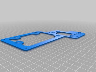 Flashforge Dreamer (NX) (Dremel)  MCU / MPU Mounting Plate