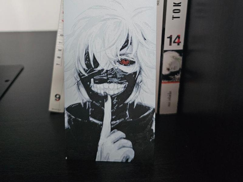 Tokyo Ghoul Bookmark | Hueforge Multicolor