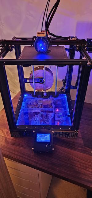 Ender 5 Pro electronics enclosure casemod