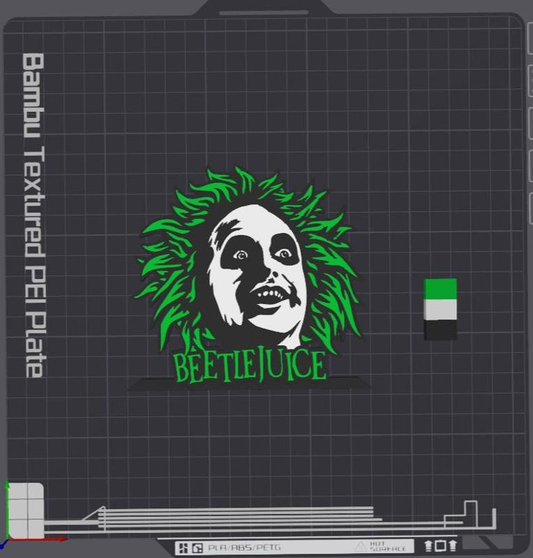 Beetlejuice Table Stand