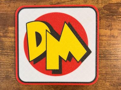 Dangermouse Logo Coaster
