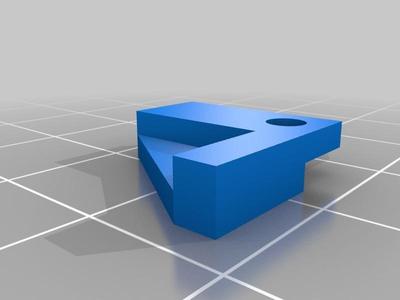 Coin de plateau pour Prusa I3 pro B